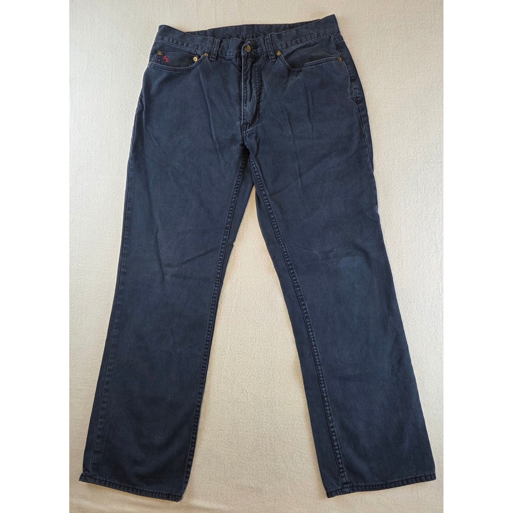 Polo Ralph Lauren Authentic Dungarees Mens 33x30 Navy Blue Straight Leg Pants